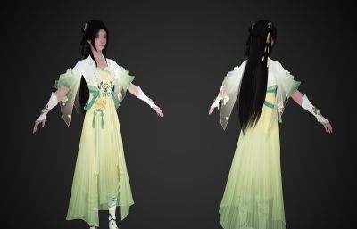 古装邻家小妹妹 女侠 美女