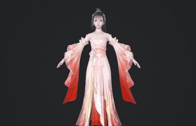古装武侠萝莉 古风少女女孩 古风人物