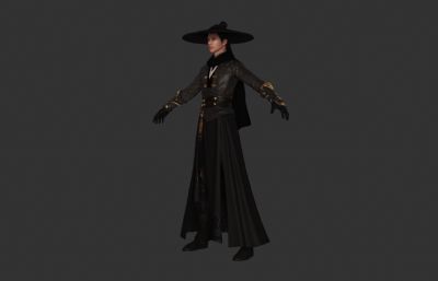 古装武侠侠客人物