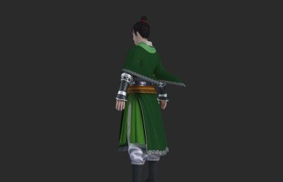 古代绿衣捕快 武侠侠客