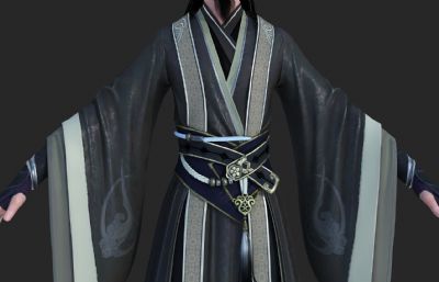 古代侠客道士 古装人物