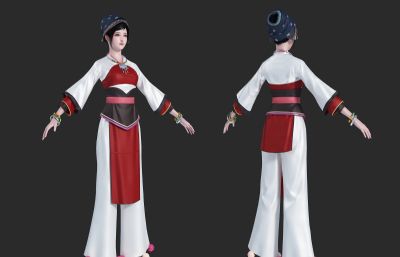 古装 少数民族小姐姐 古风少女
