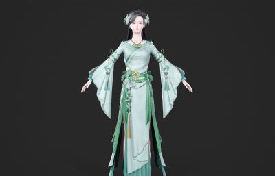 古装汉服美女 女侠武侠小姐姐