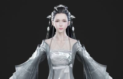 美若天仙的古风小姐姐