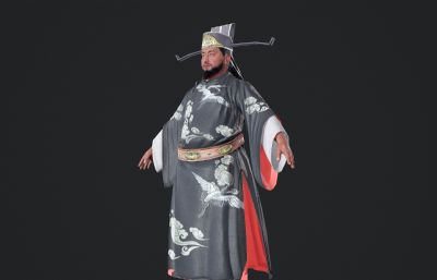 古代文官官员  古装大臣 胖子贪官