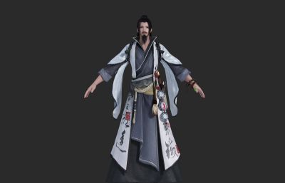 仙侠道士 古风侠客人物