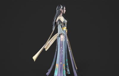 古装汉服小姐姐 古代美女女侠
