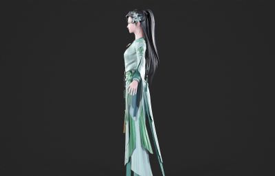古装汉服美女 女侠武侠小姐姐