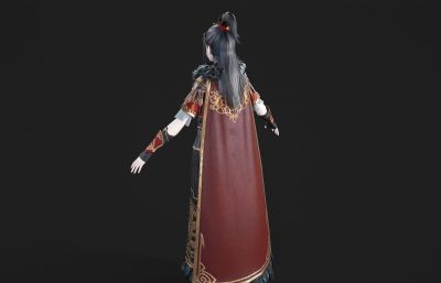 古风女将军 女战士