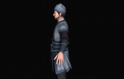 古代家丁仆人 古装汉服小厮