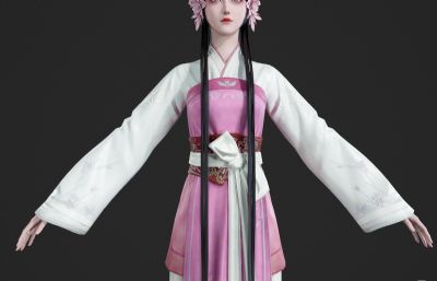 古装花旦美女 少女小姐姐