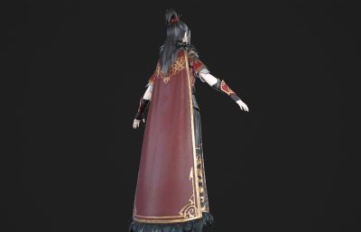 古风女将军 女战士
