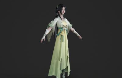 古装邻家小妹妹 女侠 美女