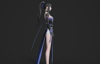 高挑女侠客 女大侠