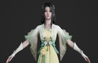 古装邻家小妹妹 女侠 美女