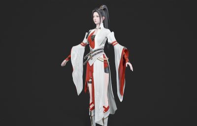 武侠女侠 美女妹子 古风人物