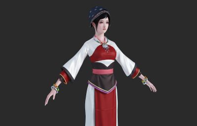 古装 少数民族小姐姐 古风少女
