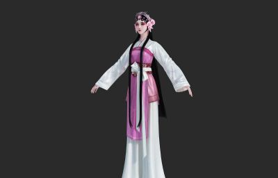 古装花旦美女 少女小姐姐
