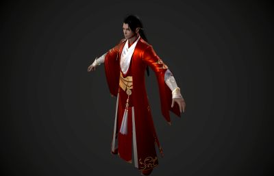 古代新郎装 古风汉服