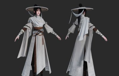古代武侠美女 古风小姐姐 少女