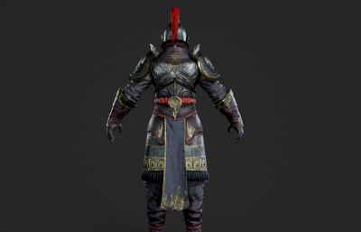 古代武将 壮汉 打手