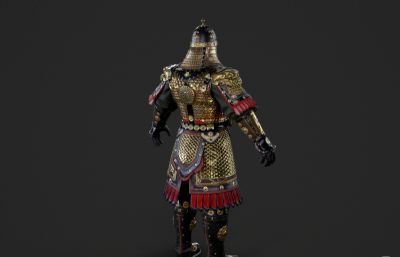 古代盔甲武将