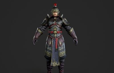 古代武将 壮汉 打手