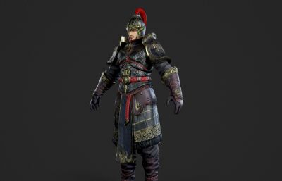 古代武将 壮汉 打手
