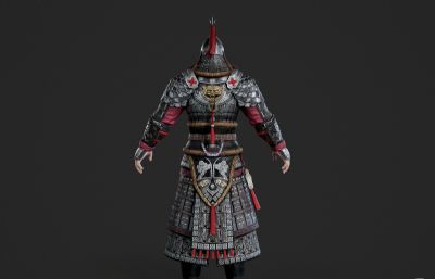 古代蒙古士兵 铠甲战士