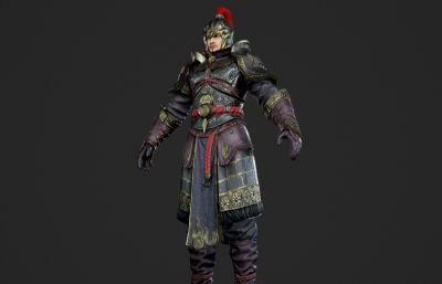 古代武将 壮汉 打手