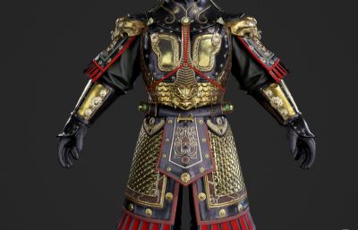 古代盔甲武将