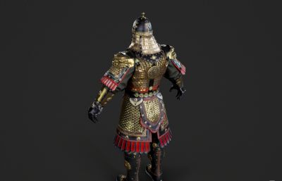 古代盔甲武将