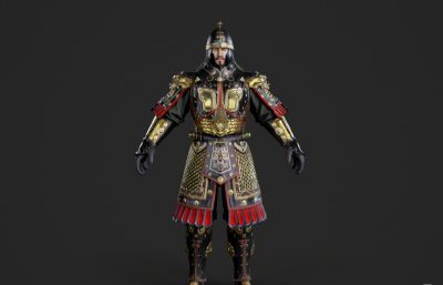 古代盔甲武将