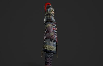 古代武将 壮汉 打手