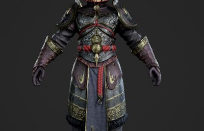 古代武将 壮汉 打手