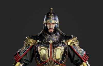 古代盔甲武将