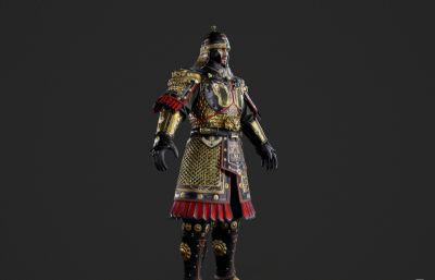 古代盔甲武将