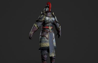 古代武将 壮汉 打手