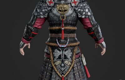 古代蒙古士兵 铠甲战士