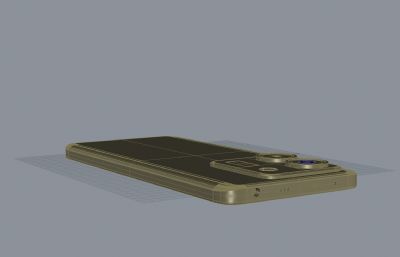 小米 POCO M7 Pro手机外观rhino模型