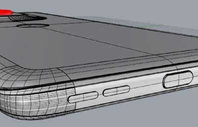 moto edge 60 fusion 5g手机外观模型