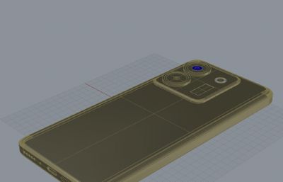小米 POCO M7 Pro手机外观rhino模型
