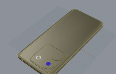 小米 POCO M7 Pro手机外观rhino模型