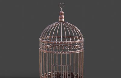 复古金属鸟笼