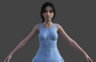 休闲女装 路人小姐姐 豹纹裤高跟鞋女性人物