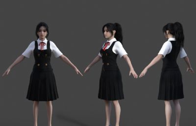 制服套装 漂亮女性 城市女青年