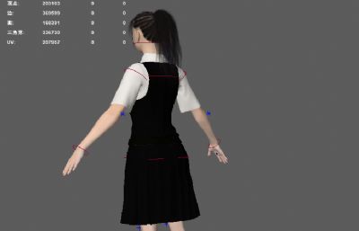 制服套装 漂亮女性 城市女青年