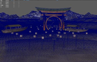 日本祈福门 水上神殿神社