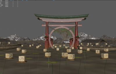 日本祈福门 水上神殿神社