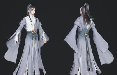 古代高马尾侠客 武侠仙侠小哥哥